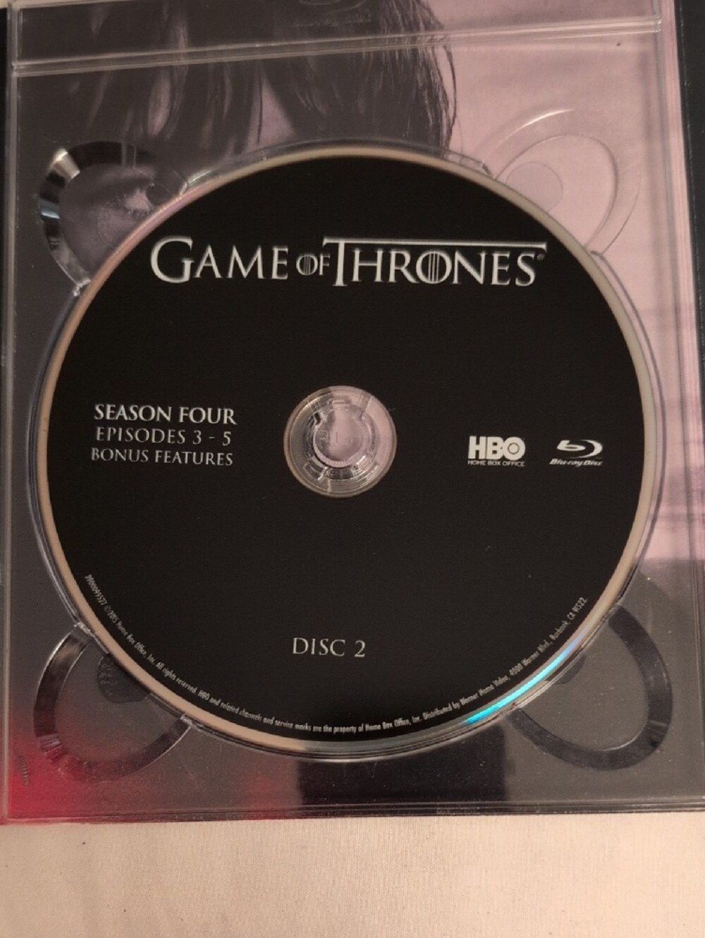 Game of Thrones Season 4 Blu-Ray Complete Box Set Le Trône de Fer - Picture 5 of 13